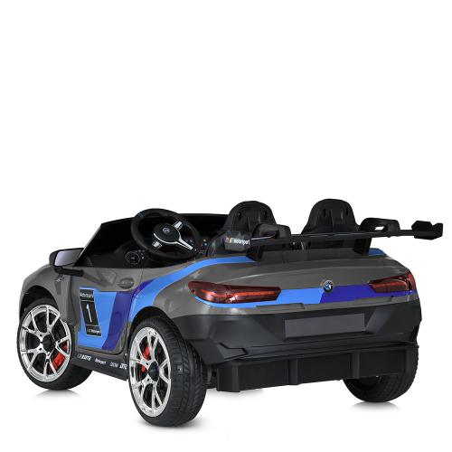 Дитячий двомісний електромобіль BMW M8 GTE Motorsport з автофарбуванням, сірий