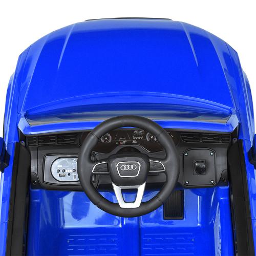 Детский электромобиль Audi Q7, синий