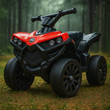 Дитячий електроквадроцикл для найменших Bambi Mini (MP3), червоний