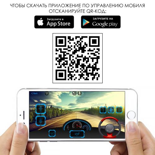 Дитячий повнопривідний електромобіль Bambi Buggy GForce 200 з кондиціонером та ручкою для транспортування, до 60 кг, до 8 км, білий