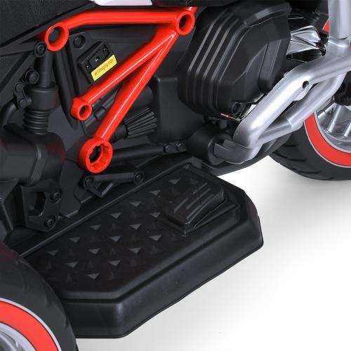 Дитячий електромотоцикл BMW R1250 GS Adventure триколісний з підсвіткою, червоний