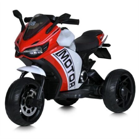 Детский электромотоцикл Bambi Ducati Motor Sport R6 (MP3) трехколесный, красный