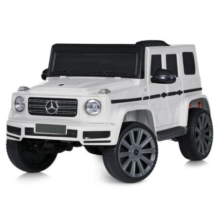 Детский полноприводный электромобиль Bambi Mercedes G500 (MP3), белый.