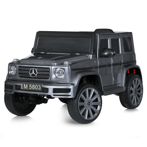 Дитячий повнопривідний електромобіль Bambi Mercedes G500 (MP3) з автофарбуванням, сірий