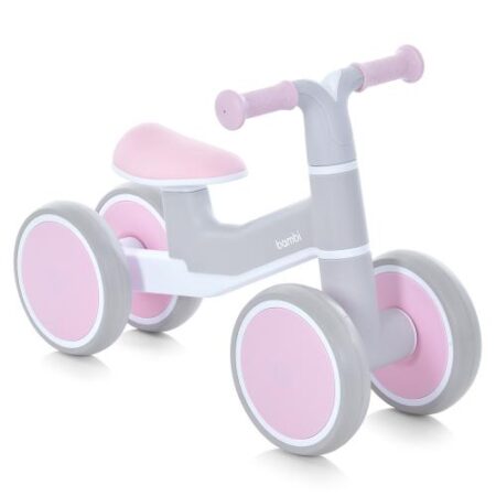 Дитячий толокар-біговел Eco Four Comfort, рожевий