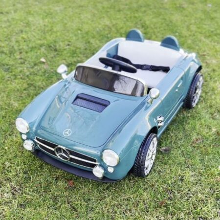 Дитячий повнопривідний електромобіль Bambi Mercedes-Benz 300 SL Gullwing (MP3) з автофарбуванням, зелений