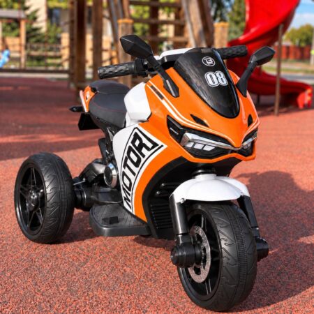 Дитячий електромотоцикл Bambi Ducati Motor Sport R6 (MP3) триколісний, помаранчевий