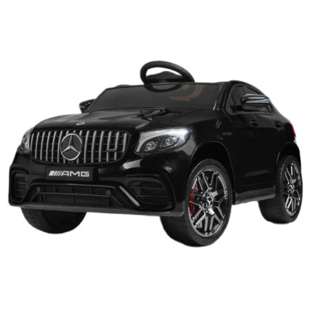 Дитячий повнопривідний електромобіль Bambi Mercedes-Benz GLC 63S з автофарбуванням, чорний