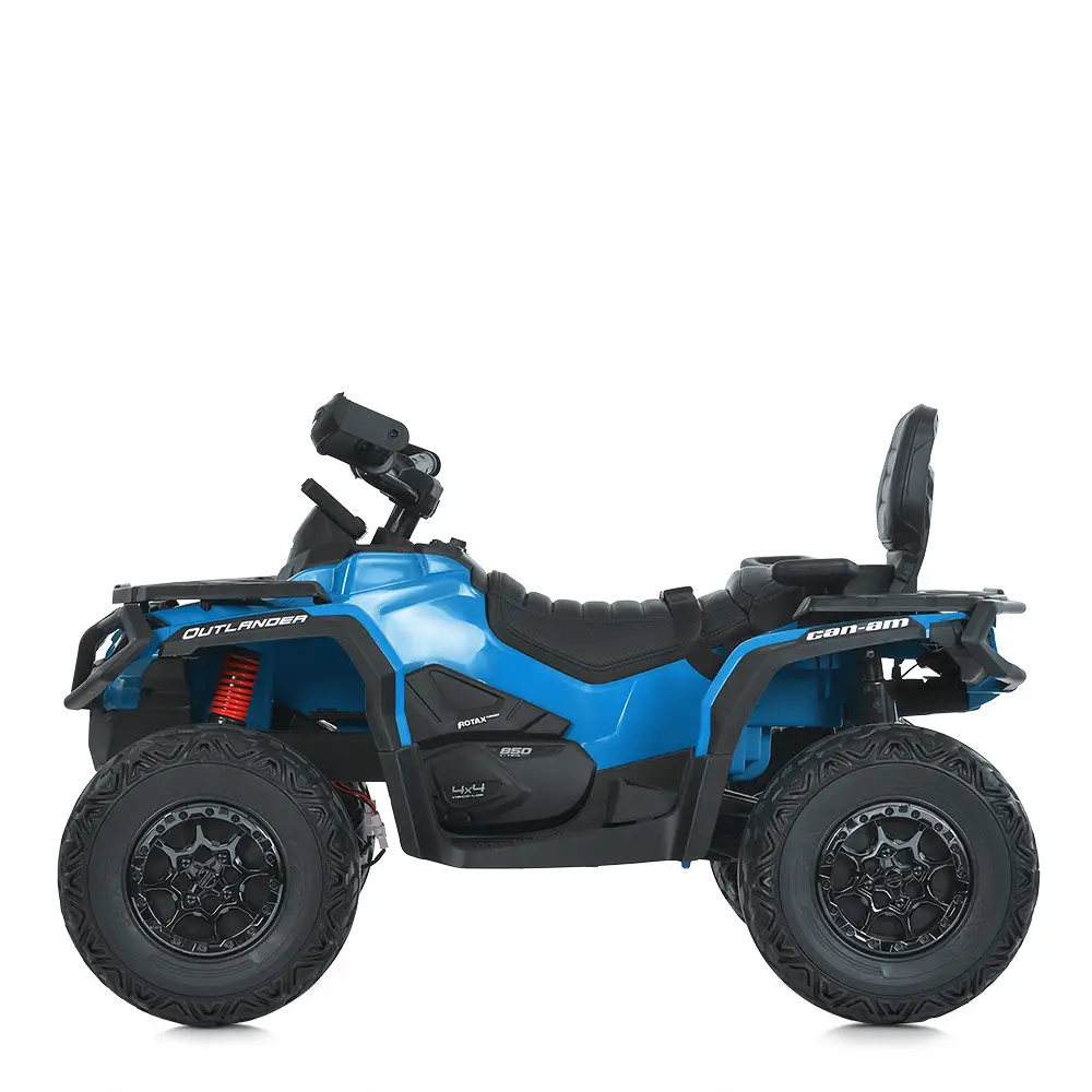 Дитячий повнопривідний електроквадроцикл Bambi OUTLANDER 850 (MP3), синій