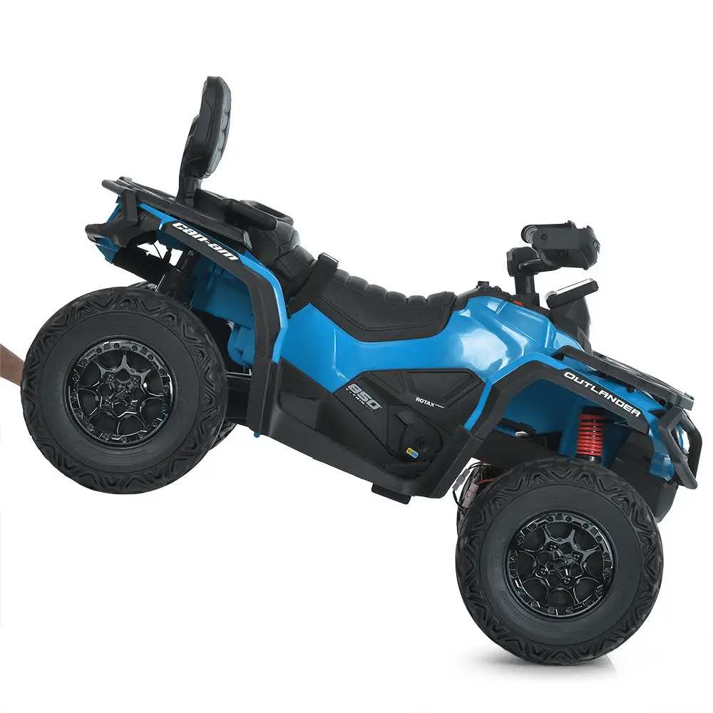 Дитячий повнопривідний електроквадроцикл Bambi OUTLANDER 850 (MP3), синій