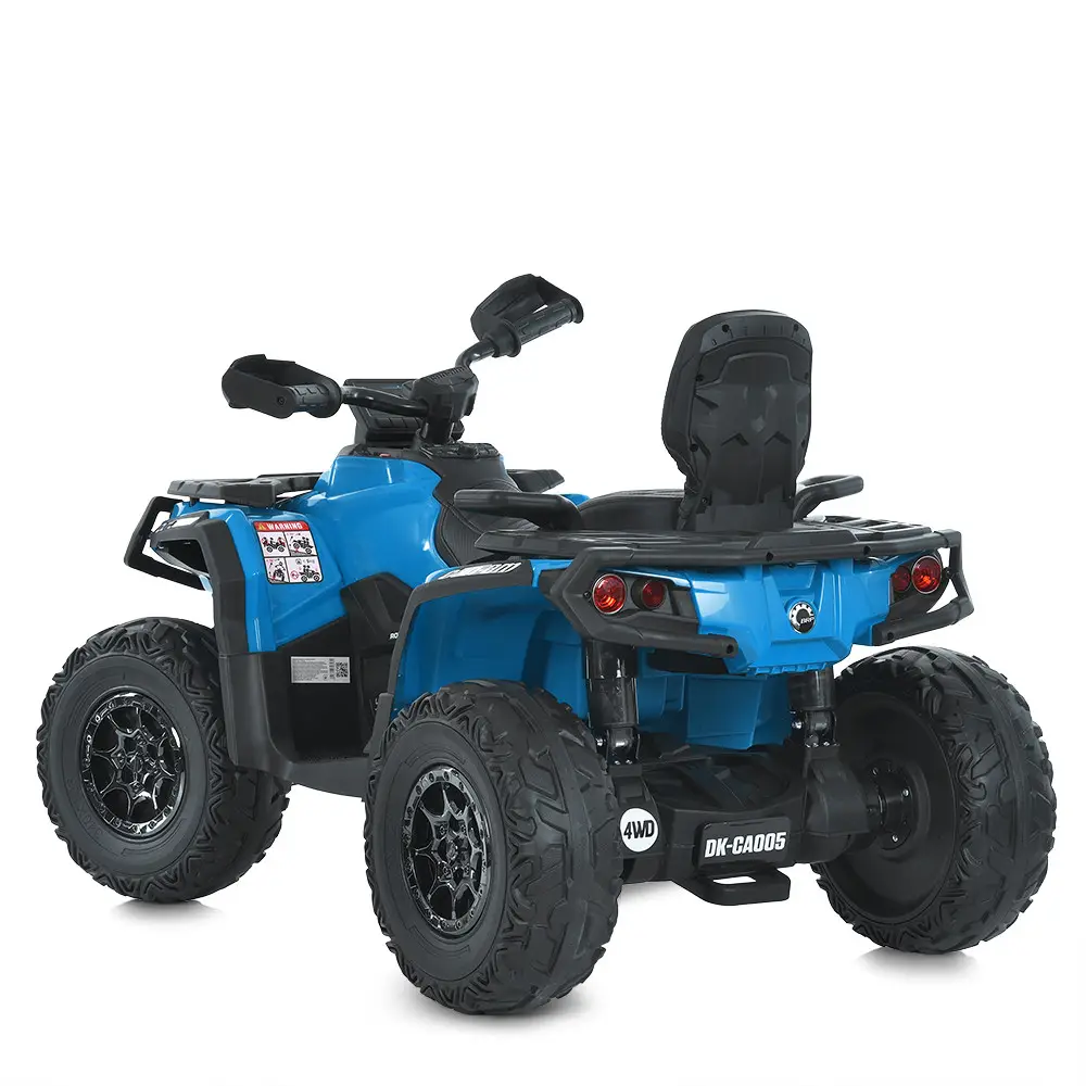 Дитячий повнопривідний електроквадроцикл Bambi OUTLANDER 850 (MP3), синій