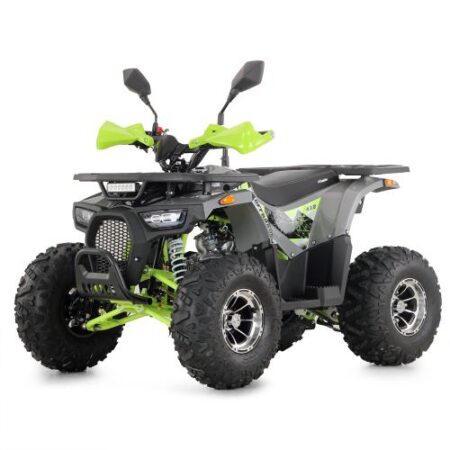 Напівпрофесійний електроквадроцикл для підлітків та дорослих Profi 1450W Hunter (MP3), зелений