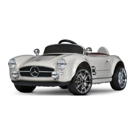 Дитячий повнопривідний електромобіль Bambi Mercedes-Benz 300 SL Gullwing (MP3), білий