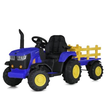 Дитячий електромобіль Tractor LABOR (MP3), синій