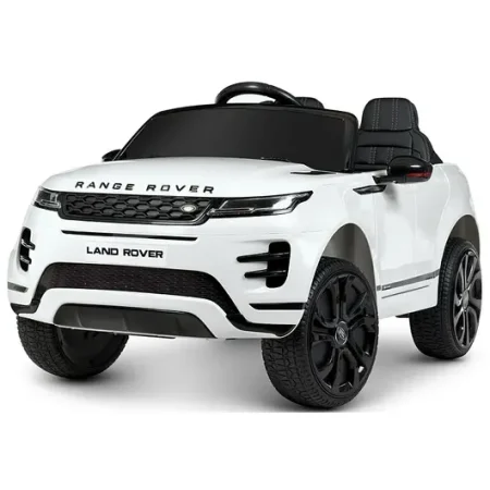 Дитячий електромобіль Bambi Range Rover Evoque (MP3) з додатковими коліщадками, білий