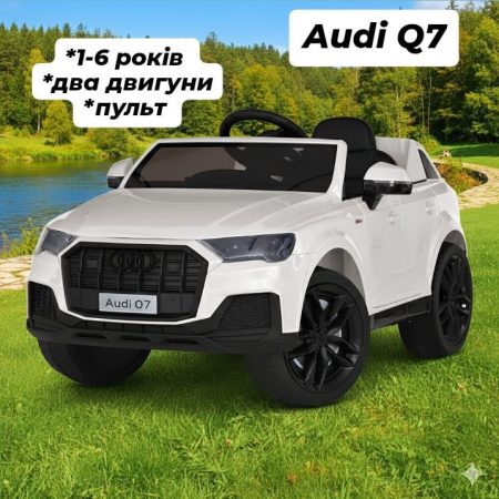 Дитячий електромобіль з пультом керування Audi Q7