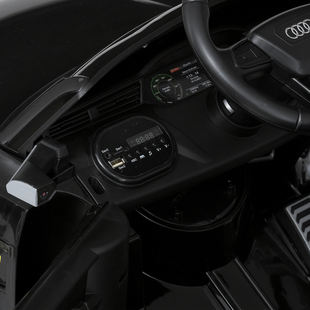 Детский электромобиль Audi SQ8, черный