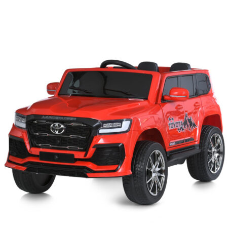 Дитячий електромобіль Bambi Toyota Land Cruiser, червоний