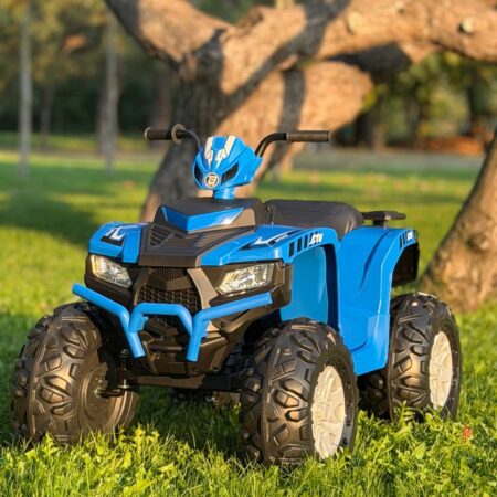 Детский электроквадроцикл Bambi Racer, заднеприводный, синий