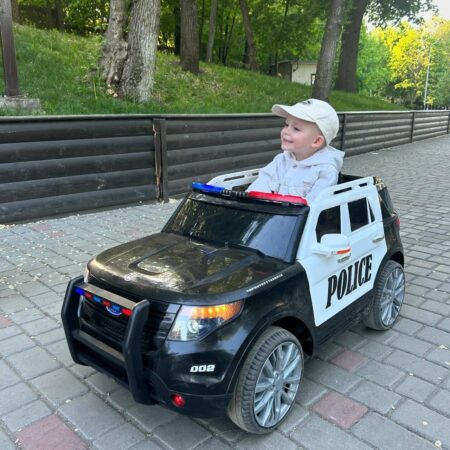 Дитячий електромобіль Bambi Ford Police (MP3)