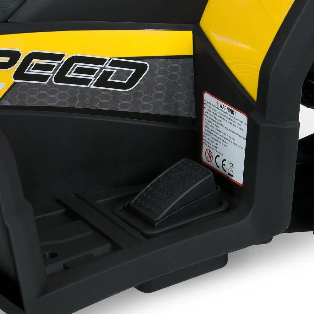 Детский полноприводный электроквадроцикл Bamby XROBUST 01, желтый