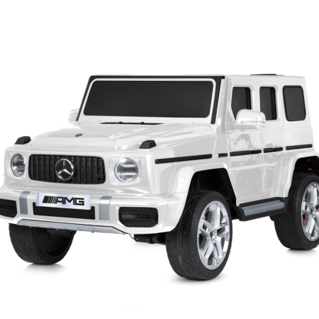 Детский электромобиль Bambi Mersedes Benz AMG, полный привод, белый