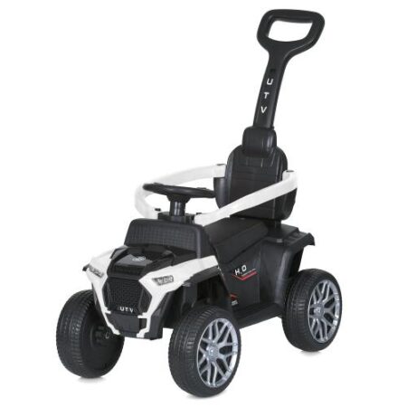 Дитячий толокар квадроцикл Bambi з ручкою,білий