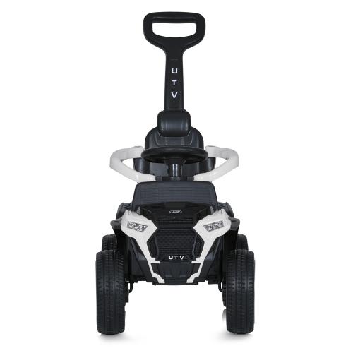 Дитячий толокар квадроцикл Bambi з ручкою,білий