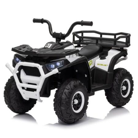 Детский полноприводный электроквадроцикл Bambi XROBUST 01, белый
