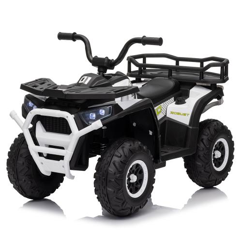 Детский полноприводный электроквадроцикл Bambi XROBUST 01, белый