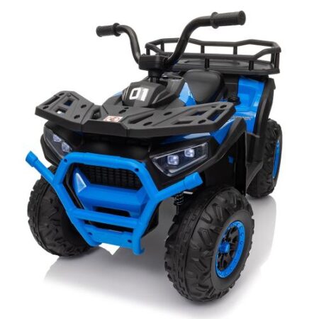 Дитячий повнопривідний електроквадроцикл Bamby XROBUST 01, синій