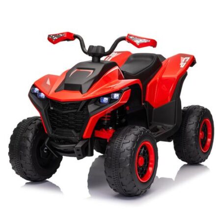 Дитячий електроквадроцикл Bambi, повнопривідний,з пультом керування, MP3 та BLUETOOTH, червоний