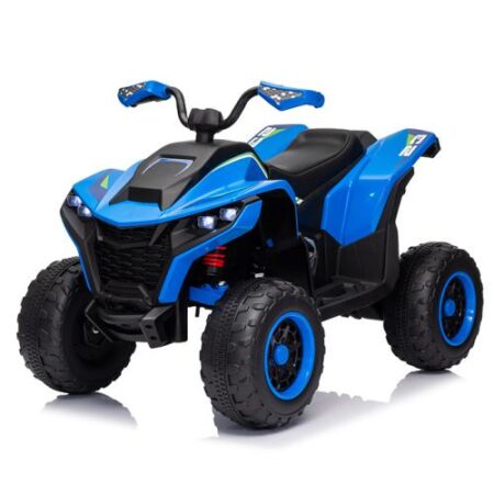 Дитячий електроквадроцикл Bambi, повнопривідний,з пультом керування, MP3 та BLUETOOTH, блакитний