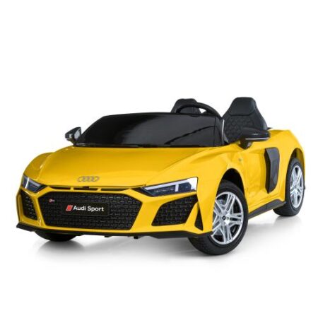 Дитячий електромобіль Bambi Audi R8 Sport, жовтий