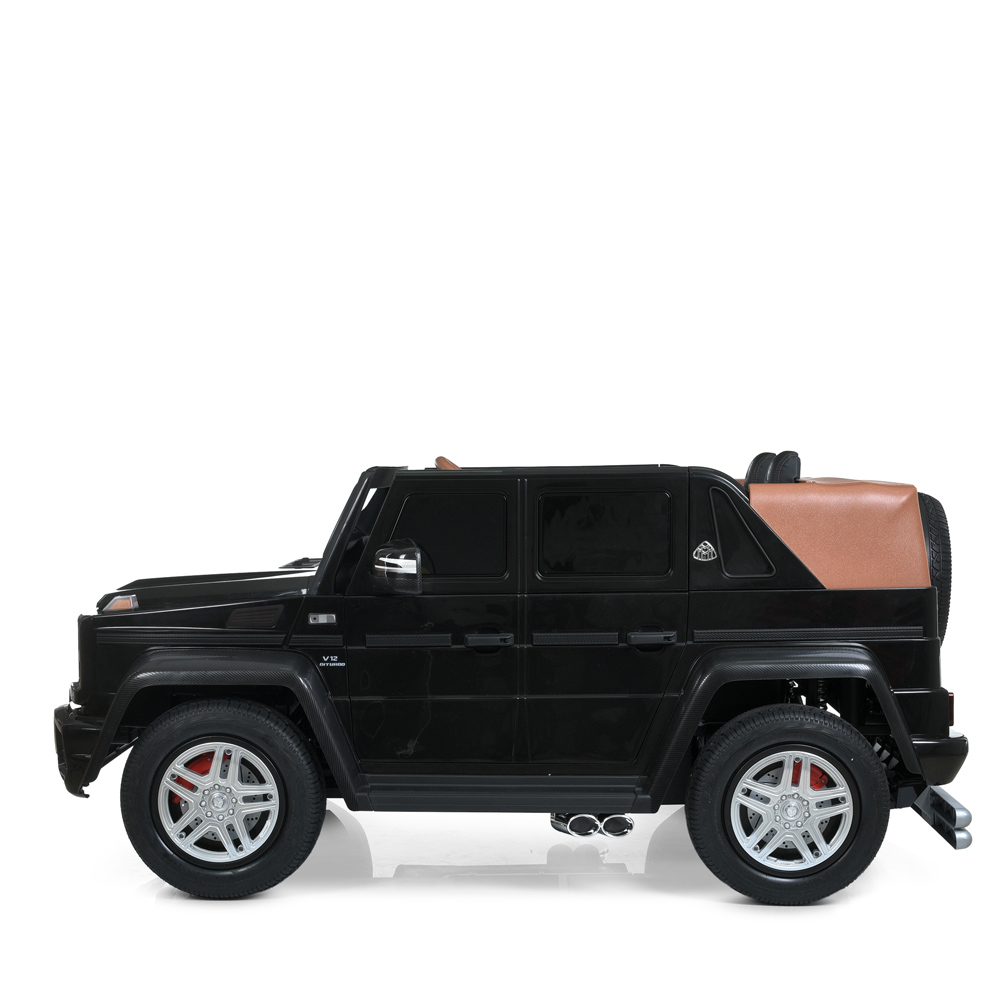 Дитячий електромобіль Bambi Mercedes Benz Maybach G650, з регулюванням сидінь, чорний