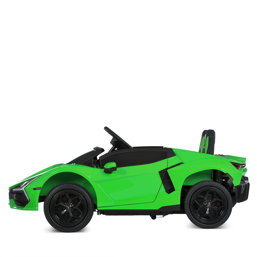 Дитячий електромобіль Bambi Lamborghini Revuelto двомісний, зелений
