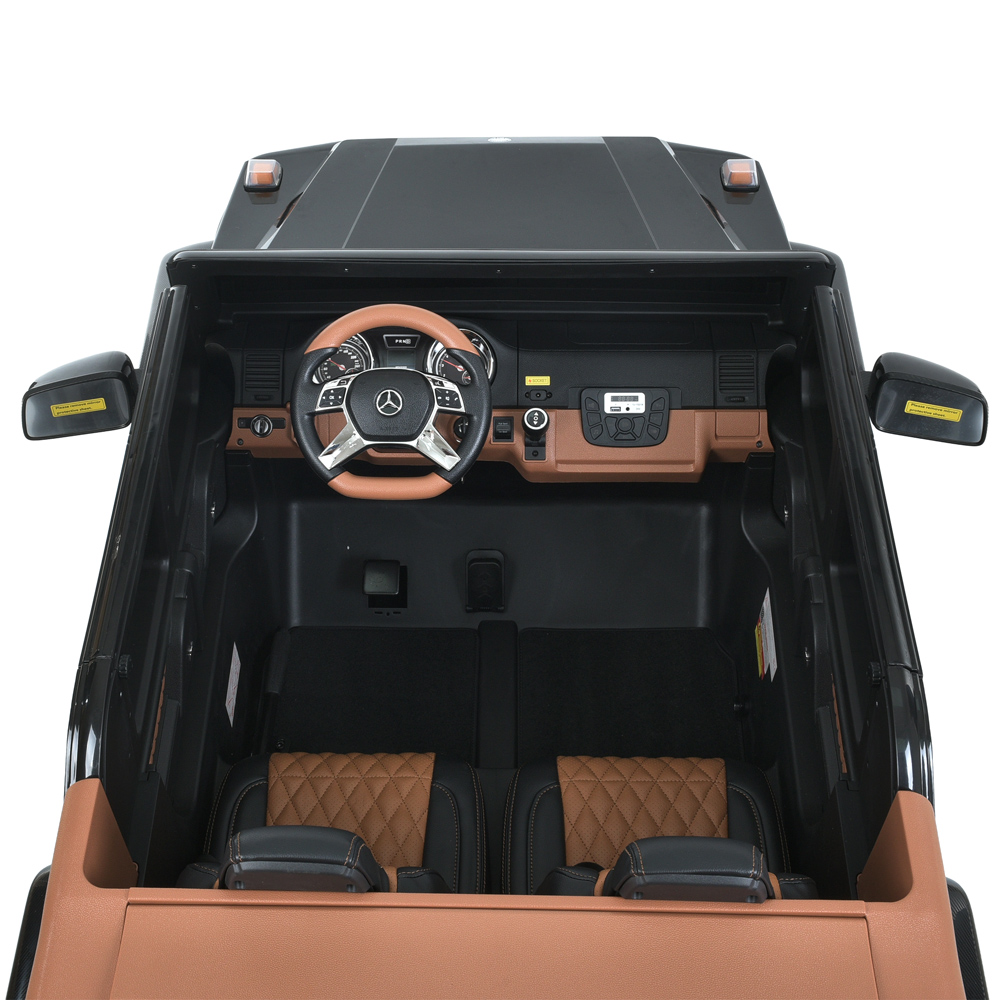 Дитячий електромобіль Bambi Mercedes Benz Maybach G650, з регулюванням сидінь, чорний