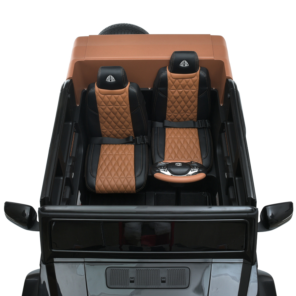 Дитячий електромобіль Bambi Mercedes Benz Maybach G650, з регулюванням сидінь, чорний