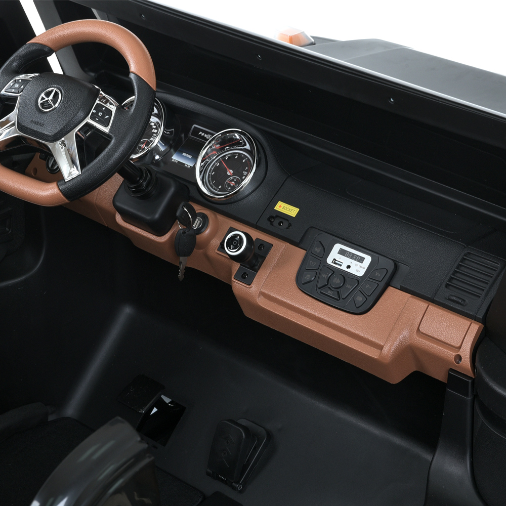 Дитячий електромобіль Bambi Mercedes Benz Maybach G650, з регулюванням сидінь, чорний