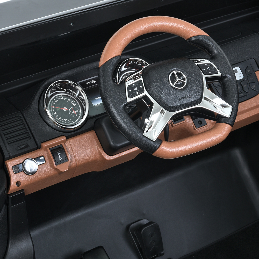 Дитячий електромобіль Bambi Mercedes Benz Maybach G650, з регулюванням сидінь, чорний