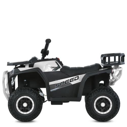 Детский полноприводный электроквадроцикл Bambi XROBUST 01, белый