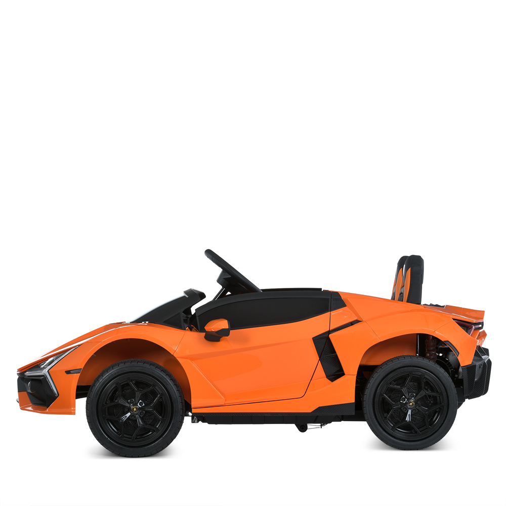 Дитячий електромобіль Bambi Lamborghini Revuelto двомісний, помаранчевий