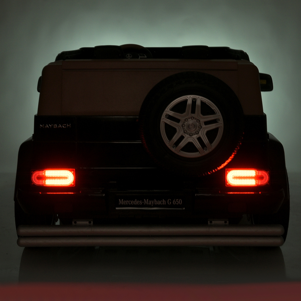 Дитячий електромобіль Bambi Mercedes Benz Maybach G650, з регулюванням сидінь, чорний