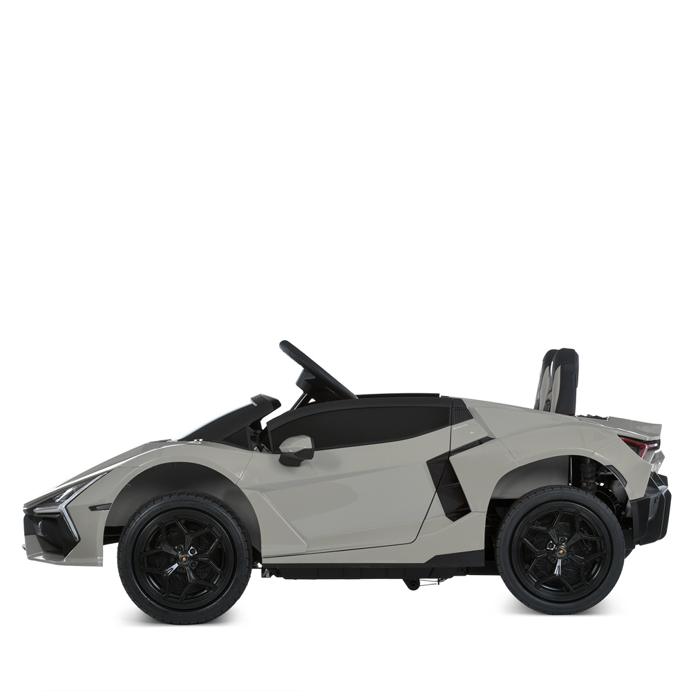 Дитячий електромобіль Bambi Lamborghini Revuelto двомісний, сірий