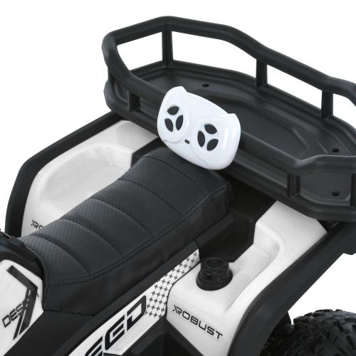 Детский полноприводный электроквадроцикл Bambi XROBUST 01, белый