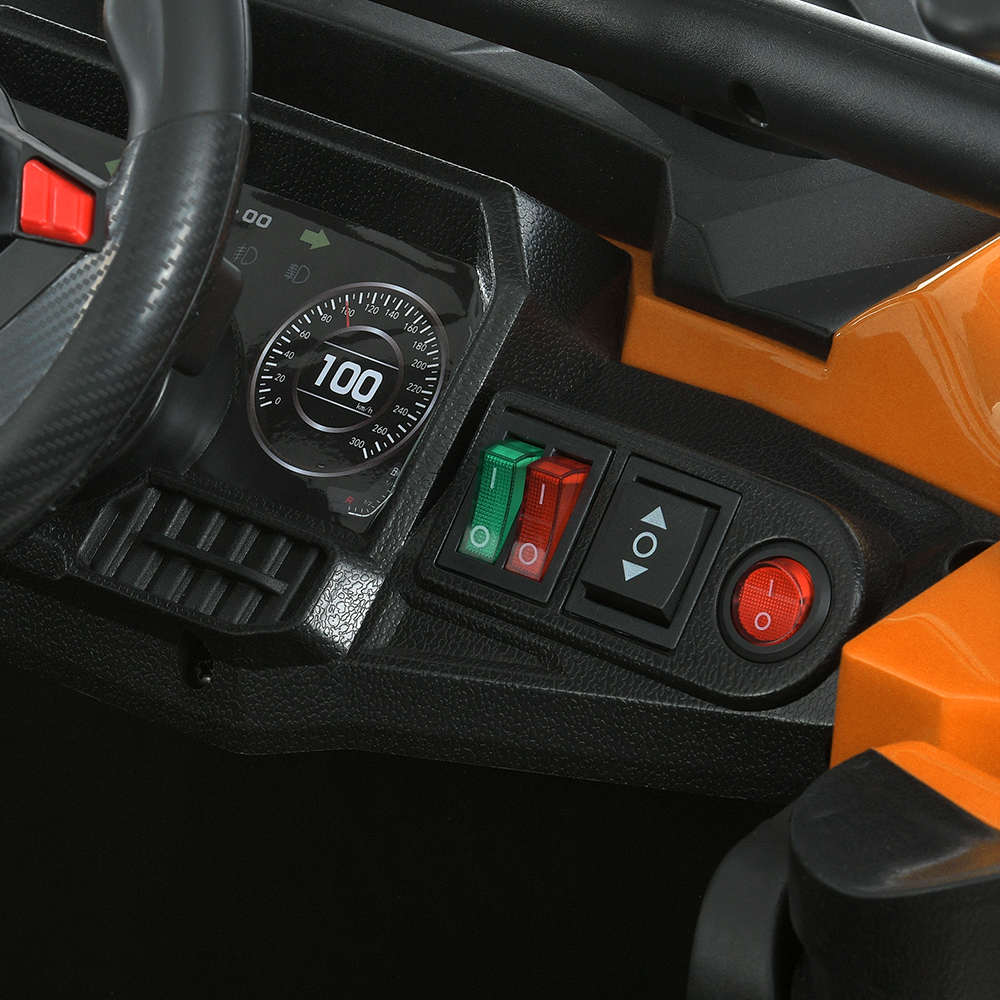 Детский электромобиль Bambi Buggy RACING SPEED 22, оранжевый