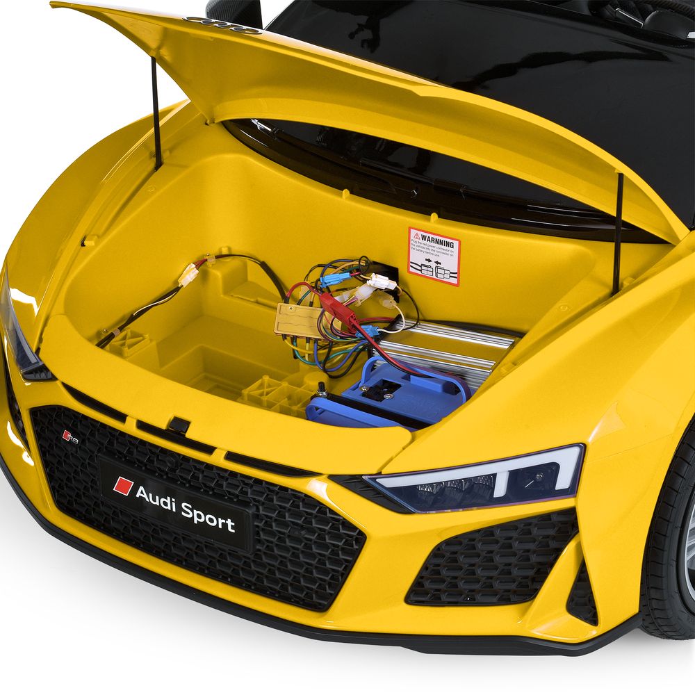 Дитячий електромобіль Bambi Audi R8 Sport, жовтий