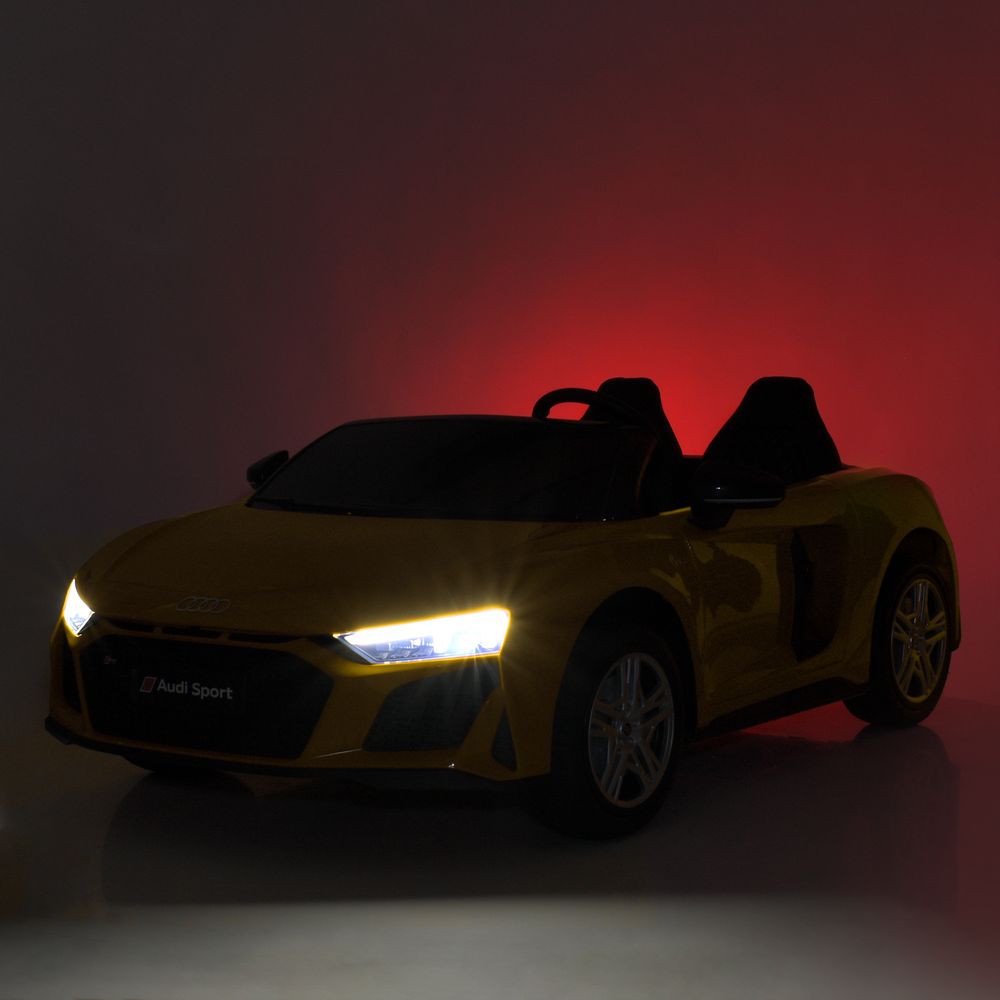 Дитячий електромобіль Bambi Audi R8 Sport, жовтий