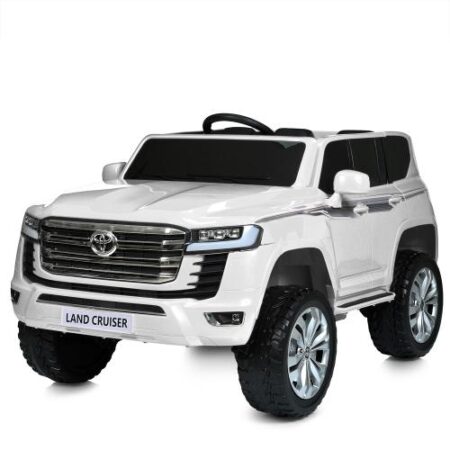 Дитячий електромобіль Bambi джип,Toyota,білий