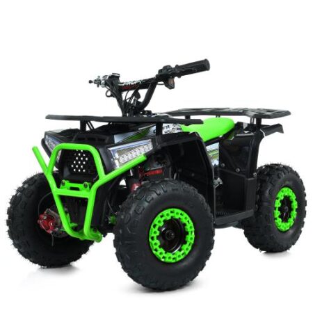 Дитячий квадроцикл Bambi на надувній гумі з двигуном 1000Вт,зелений